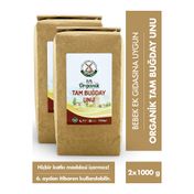 Mill More 2x1 kg Organik Tam Buğday Un