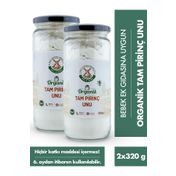 Mill More 2x320 gr Organik Tam Pirinç Unu