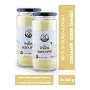 Mill More 2x330 gr Organik Bebek İrmiği