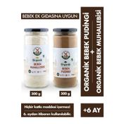 Mill More 300 gr Organik Bebek Muhallebisi Karışımı + 300 gr Organik Bebek Pudingi