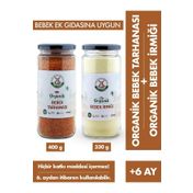 Mill More 400 gr Organik Bebek Tarhanası + 330 gr Organik Bebek İrmiği