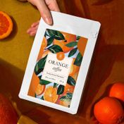 Mim And More 200 gr Orange Coffee Portakal Aromalı Kahve Çekirdek Kahve