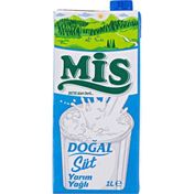 Mis 1 lt Yarım Yağlı Süt