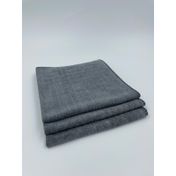 MissClean Gri 3'lü 40x40 cm Mikrofiber Mutfak Bezi