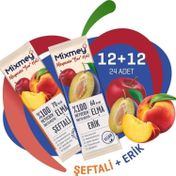 Mixmey 20 gr Mix Şeftali Erik Meyve Bar