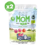 Mom 2x58 gr Organik Meyveli Lolipop