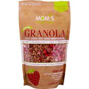 Mom's Natural Foods Çilek&Chia 360 gr Granola