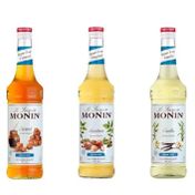 Monin 3x700 ml Şekersiz Şurup Seti