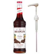 Monin 700 ml Çikolata Şurubu + Şurup Pompası