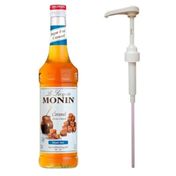 Monin 700 ml Şekersiz Karamel Şurubu + Şurup Pompası