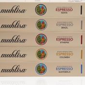 Muhlisa 5x10'lu Espresso 5 Çeşit Kapsül Kahve Seti