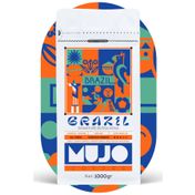Mujo Coffee 1 kg Brazil Signature Bossa Nova Çekirdek Kahve