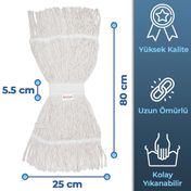 Mulpex 5x375 gr Islak Mop
