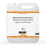 Mumi 5 lt Premium Baklavalı Cheesecake Mum Esansı