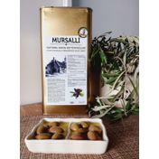 Mursalli 5 lt Naturel Sızma Sıcak Sıkım Zeytinyağı
