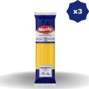 Mutlu 3x500 gr Spagetti Makarna