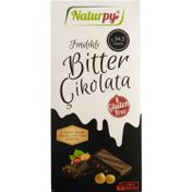 Naturpy 100 gr Glutensiz Kakaolu Fındıklı Bitter Çikolata