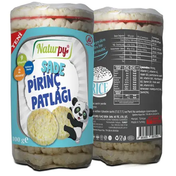 Naturpy 100 gr Glutensiz Yuvarlak Sade Pirinç Patlağı