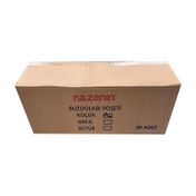 Nazenin 20x30 cm 50'li 50 Paket Düz Kilitsiz Şeffaf Küçük Boy Buzdolabı Poşeti