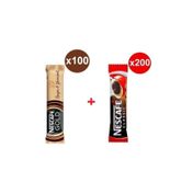 Nescafe 100x2 gr Gold + 200x2 gr Classic Kahve