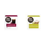 Nescafe 16'lı Dolce Gusto Americano + 16'lı Dolce Gusto Cappuccino Kapsül Kahve