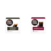 Nescafe 16'lı Dolce Gusto Espresso Intenso + 16'lı Dolce Gusto Americano Kapsül Kahve