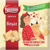 Nestle 60 gr Classic Beyaz Kare Çikolata