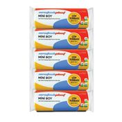 Newtechplast 5'li 40x50 cm Beyaz Mini Boy Çöp Torbası