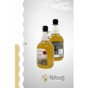 Nilbağ Soğuk Sıkım Galon 1000 ml Ayvalık Natural Sızma Zeytinyağı