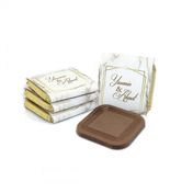 Nin Chocolate 125 Adet Dökme Mermer Baskılı Söz Ve Nişan Çikolatası