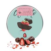 Nin Chocolate 250 gr Bitter Çikolata Kaplı Çilek Draje