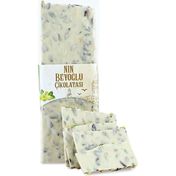 Nin Chocolate 250 gr Fildişi Fıstıklı Beyoğlu Çikolatası