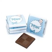 Nin Chocolate 80 Adet Mavi Çizgi Erkek Bebek Dökme Bebek Çikolatası