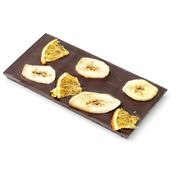 Nin Chocolate Portakallı Muzlu Tablet 110 gr Bitter Çikolata