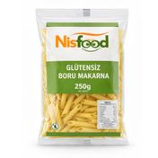 NisFood 250 gr Glutensiz Boru Makarna