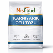 NisFood 250 gr Glutensiz Karnıyarık Otu Tozu