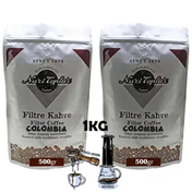 Nuri Toplar Filtre Kahve Colombia Supremo 1000 gr