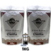 Nuri Toplar Filtre Kahve Ethiophia Sidamo 1000 gr