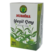 Nursima Yeşil Çay Bitkisel Çay 20'li Süzen Poşet