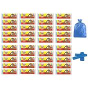 Ögem Büyük Boy Mavi 65x80 cm 10'lu 40 Rulo Çöp Torbası