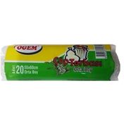 Ögem Orta Boy 50 Adet Mavi 55 x 60 cm Çöp Torbası