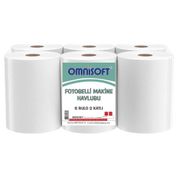 Omnisoft 21 cm 6 Rulo Fotoselli Hareketli Kağıt Havlu