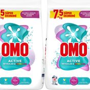 OMO Matik 2x7.5 kg Beyaz ve Renkliler İçin Çamaşır Deterjanı