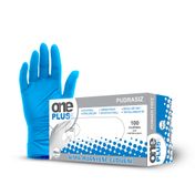 One Plus Mavi Small 100 Adet Nitril Eldiven