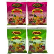 Orçel 2x300 gr Kivi + 2x300 gr Kuşburnu Aromalı İçecek Tozu