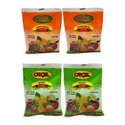 Orçel 2x300 gr Portakal + 2x300 gr Kivi Aromalı İçecek Tozu