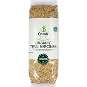 Orgibite 1 kg Organik Yeşil Mercimek