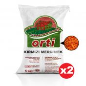 Orti 2x5 kg Kırmızı Mercimek