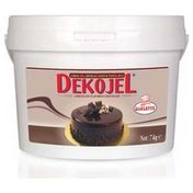 Ovalette Dekojel Çikolata Aromalı Soğuk Pasta Jeli 7 kg