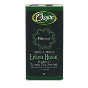 Özgün 5 lt Filtresiz Soğuk Sıkım Erken Hasat Sızma Zeytinyağı